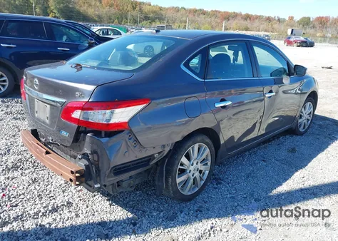 2014 Nissan Sentra Sl z USA, uszkodzony, nr VIN 3N1AB7AP6EY307787